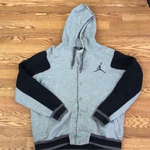 Jordan button down jacket
